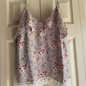 Floral tank top
